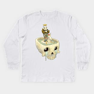 The Panda Unicorn Connection Kids Long Sleeve T-Shirt